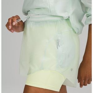 Lululemon step out high rise short 3” tried on never worn running shorts size 10
